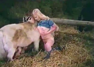 Freaking perverted dog sex action